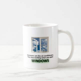 Windowsのおもしろいな冗談- GeekShirts コーヒーマグカップ