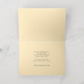 Windowsのクリスマスツリーの抽象芸術イラストレーション 箔シーズンカード (内側レイダウン)