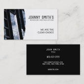 Windowsのスローガンの名刺 名刺 (正面/裏面)