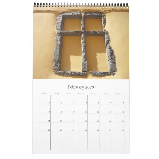 windowsの世界 カレンダー (2月 2026)