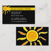 Windowsの太陽のな染まること 名刺 (正面/裏面)