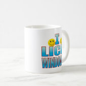 Windowsの生命Bを舐めて下さい コーヒーマグカップ (正面右)