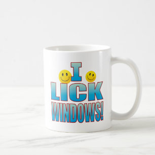 Windowsの生命Bを舐めて下さい コーヒーマグカップ