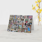 Windowsコラージュ カード (黄色い花)