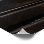 Windowsヴィンテージ列車の反射レールヤードP ポスター (角)