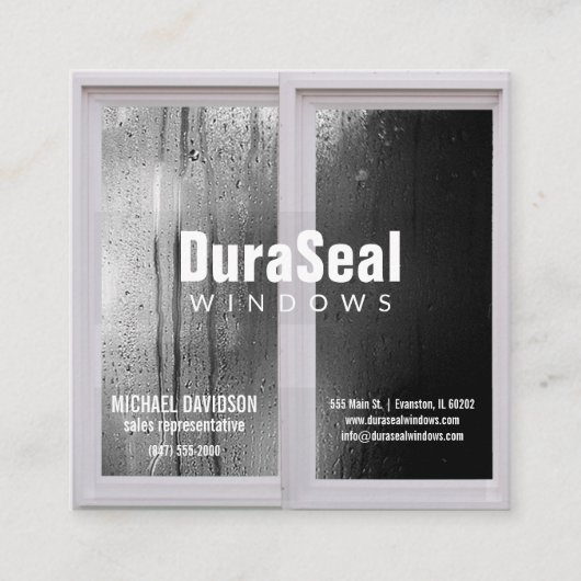 windows名刺 スクエア名刺 (正面)