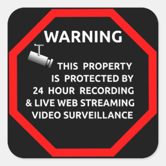 Windows用の飢えたアーティストのセキュリティステッカー スクエアシール