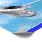 Windows95コンピュータテーマカスタム文字 ポスター (角)