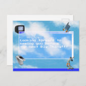 Windows 95コンピュータのテーマを探す ポストカード (正面/裏面)