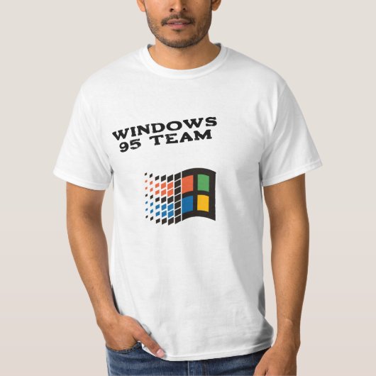 Windows 95シャツ tシャツ (正面)