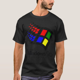 Windows 95 microsoft tシャツ