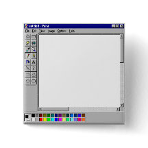 Windows 95 MS 絵を描
