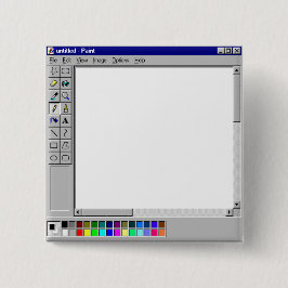 Windows 95 MS 絵を描 缶バッジ