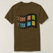Windows 95 Vaporwave Tシャツ (デザイン正面)
