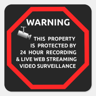 Windows By Business Suppliesのセキュリティステッカー スクエアシール