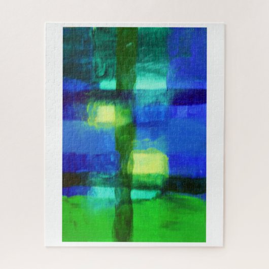 Windows by Maderi -抽象芸術ファインアート ジグソーパズル (縦)