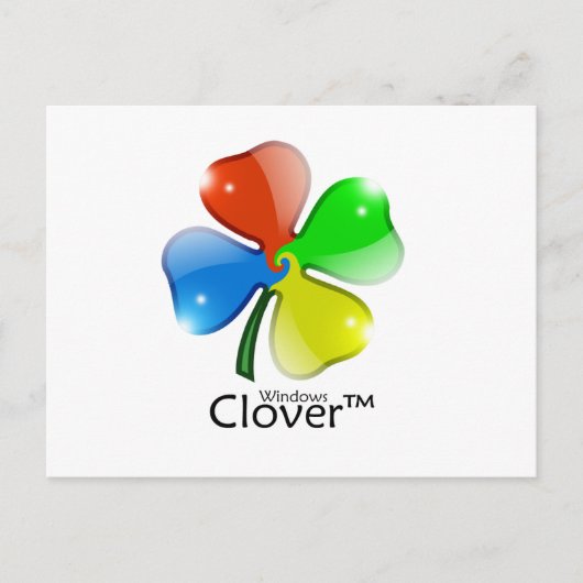 Windows Clover Edition ポストカード (正面)