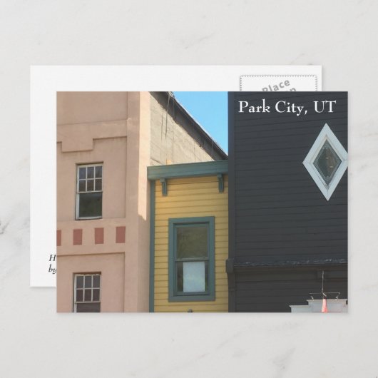 Windows、Historic Main St ポストカード (正面/裏面)