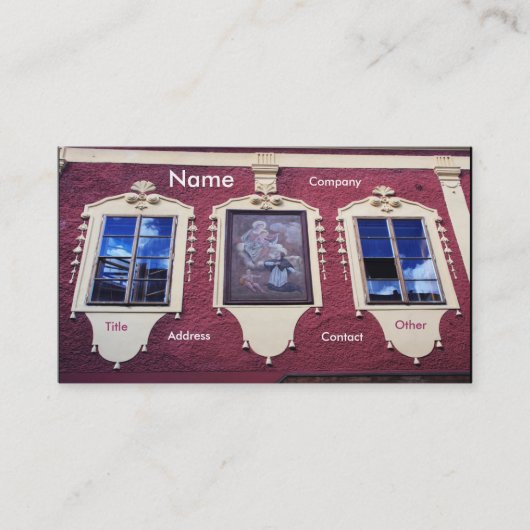 Windows Iの建築 名刺 (正面)