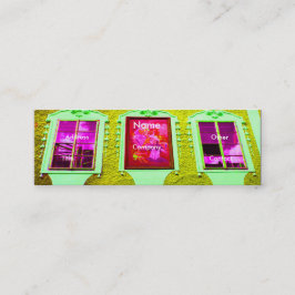 Windows IVの建築 スキニー名刺