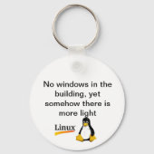 Windows Linuxなし キーホルダー (正面)