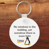 Windows Linuxなし キーホルダー (正面)