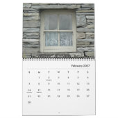 Windows of Ireland calendar カレンダー (2月 2027)