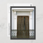 Windows of Old San Juan, Puerto Rico ポストカード (正面/裏面)