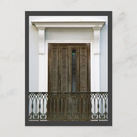 Windows of Old San Juan, Puerto Rico ポストカード (正面)