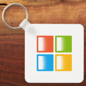 Windows OS マイクロソフト キーホルダー (正面)