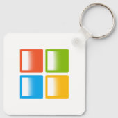 Windows OS マイクロソフト キーホルダー (裏面)