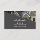 Windows Siding Contractor建築 名刺 (裏面)