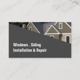 Windows Siding Contractor建築 名刺