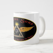 Windows Sonsロゴマグ ジャンボコーヒーマグカップ (正面右)