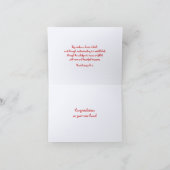 Windowsill Christian新しいホームおめでとうカード カード (内部)