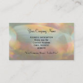 Windreamerシックでエレガントな3.5" x 2"プロフェッショナル 名刺 (裏面)