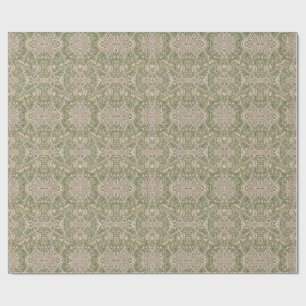 Windrush Olive フローラル ヴィンテージ ギフト包装紙 ラッピングペーパー