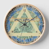 Winds Guide Me Air Symbol 壁時計 (正面)