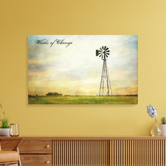 Winds of Change Stretch Canvas Print キャンバスプリント (インサイチュ (リビング))