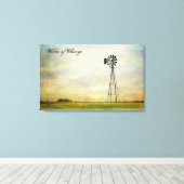 Winds of Change Stretch Canvas Print キャンバスプリント (インサイチュ (ウッドフロア))