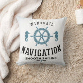 Windsailの運行ポスター クッション (ブランケット)