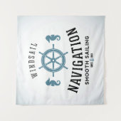 Windsailの運行ポスター タペストリー (正面)