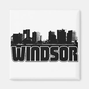 Windsorのスカイライン マグネット