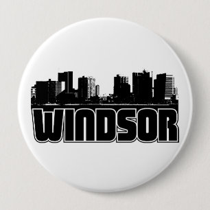 Windsorのスカイライン 缶バッジ