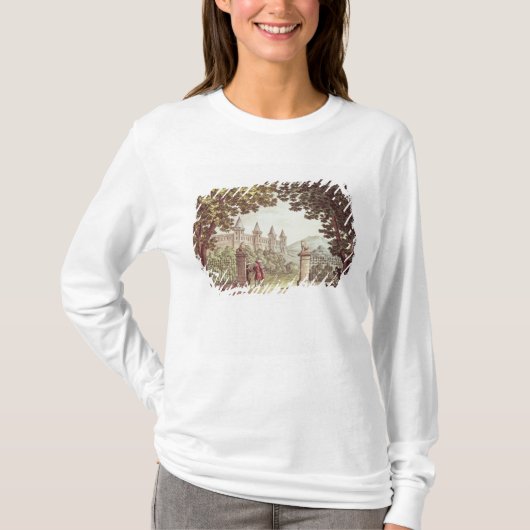 Windsorの城の庭 Tシャツ (正面)