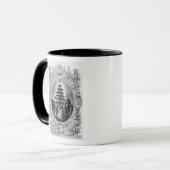 Windsorの城1848年のクリスマスツリー マグカップ (正面左)