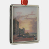 Windsorの城: 太陽を西に見る北台地 メタルオーナメント (右)