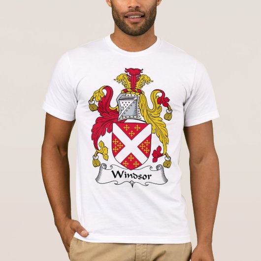 Windsorの家紋 Tシャツ (正面)