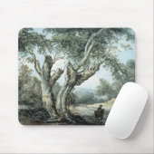 Windsorの森林を通した道 マウスパッド (マウス)