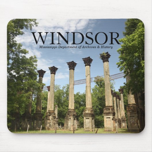 Windsorはアーカイブ及び歴史の~ MS Deptを台無しにします マウスパッド (正面)